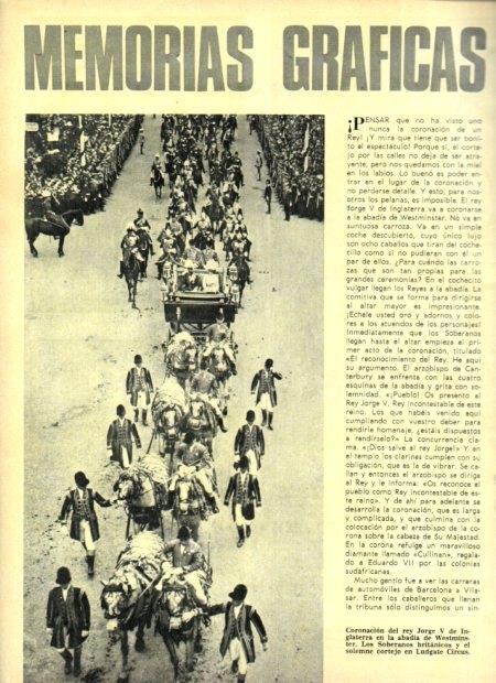 LAMINA V22065: Cortejo coronacion del rey Jorge V en Ludgate Ciircus