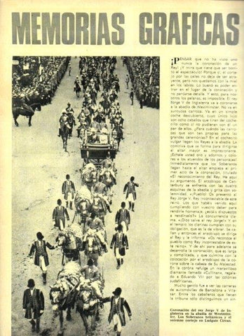LAMINA V22065: Cortejo coronacion del rey Jorge V en Ludgate Ciircus
