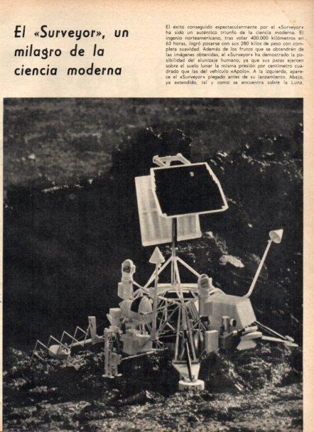 LAMINA V22012: Surveyor en la luna