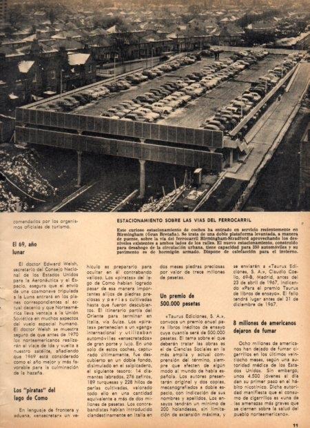 LAMINA V21972: Estacionamiento sobre las vias del ferrocarril en Birmingham