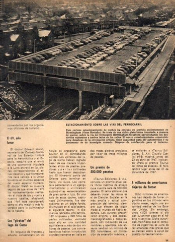 LAMINA V21972: Estacionamiento sobre las vias del ferrocarril en Birmingham