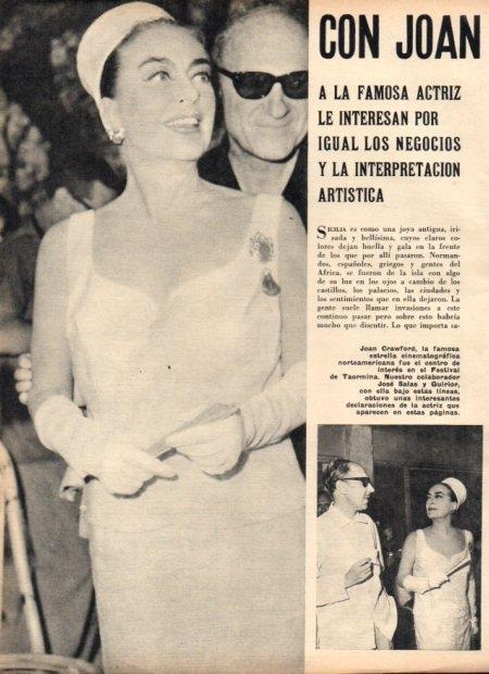 LAMINA V21959: Joan Crawford y Jose Salas y Guirior