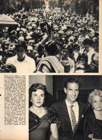 LAMINA V21951: Carlos Arruza en 1957