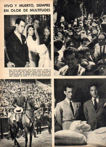 LAMINA V21950: Carlos Arruza