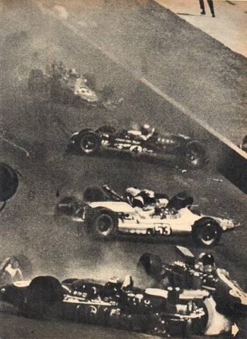 LAMINA V22008: Carrera de Indianapolis