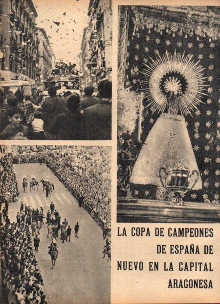 LAMINA V21988: La Copa de campeones en Zaragoza