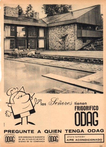 LAMINA V22174: Publicidad frigorifico Odag