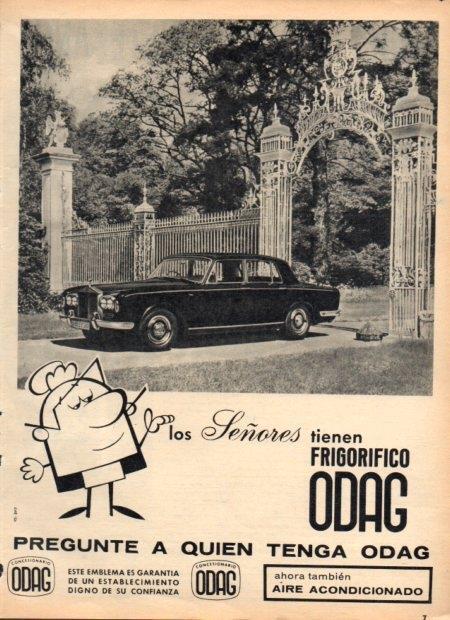 LAMINA V22173: Publicidad frigorifico Odag