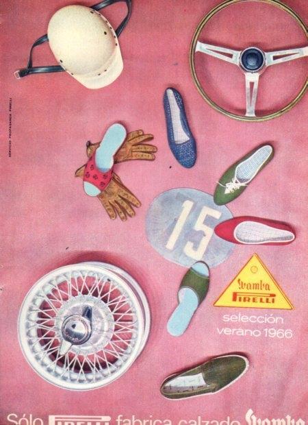 LAMINA V22162: Publicidad wamba Pirelli