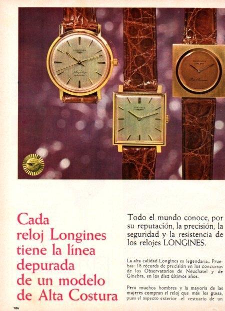 LAMINA V22156: Publicidad Longines