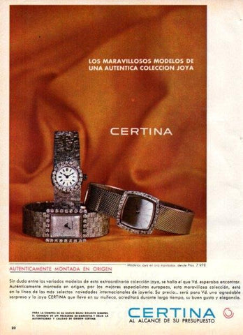 LAMINA V22154: Publicidad Certina