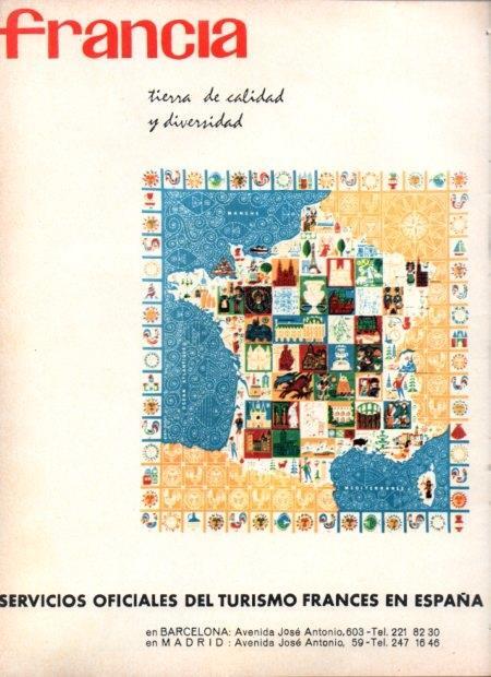 LAMINA V22151: Publicidad Servicios Oficiales del Turismo frances en España