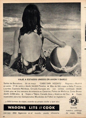 LAMINA V22179: Publicidad Wagons Lits Cook