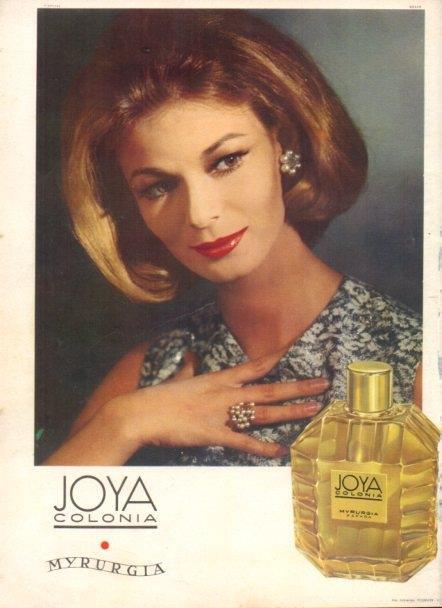 LAMINA V22208: Publicidad Joya colonia de Myrurgia