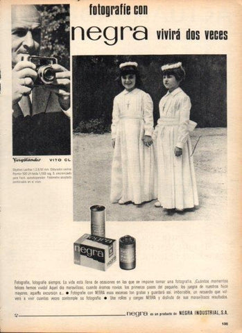 LAMINA V22188: Publicidad Negra material fotografico