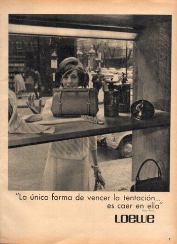 LAMINA V22195: Publicidad Loewe