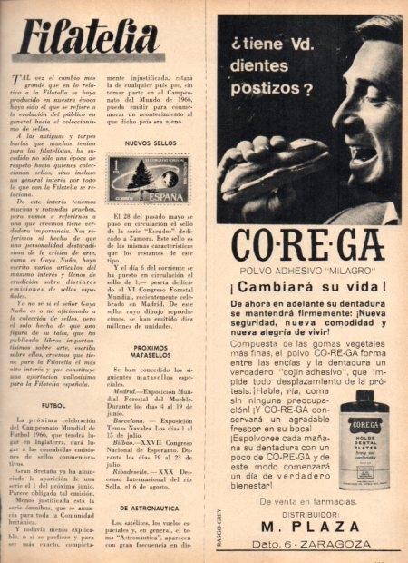 LAMINA V22101: Publicidad Corega
