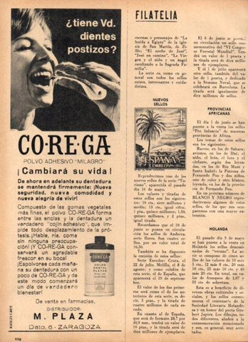 LAMINA V22100: Publicidad Corega