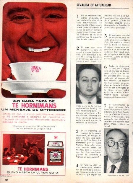 LAMINA V22093: Publicidad Te Hornimans