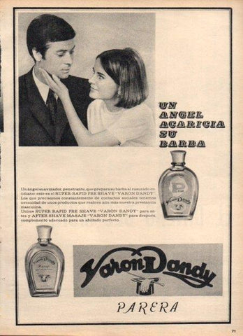 LAMINA V22141: Publicidad Varon Dandy