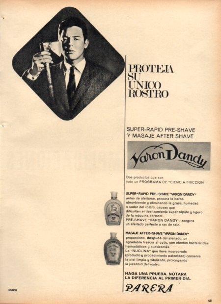 LAMINA V22139: Publicidad Varon Dandy