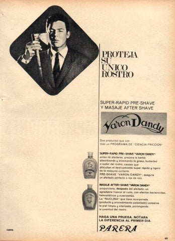 LAMINA V22139: Publicidad Varon Dandy