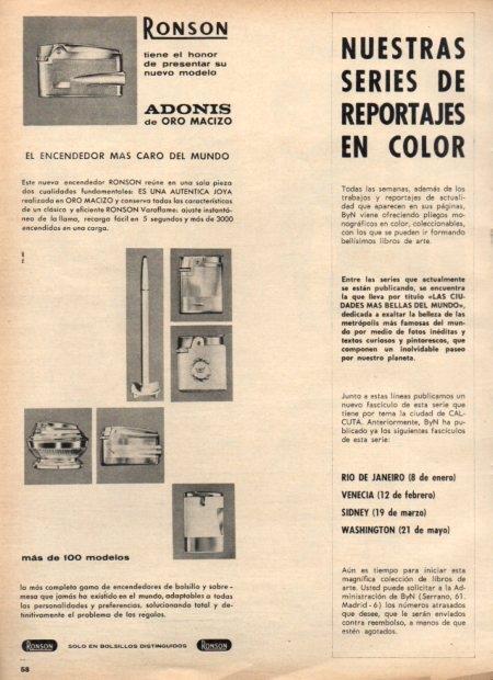 LAMINA V22133: Publicidad de Ronson
