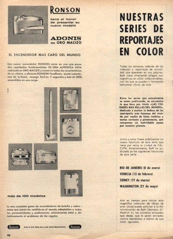 LAMINA V22133: Publicidad de Ronson