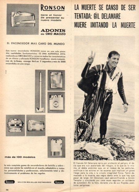 LAMINA V22132: Publicidad de Ronson