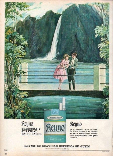 LAMINA V22131: Publicidad Reyno cigarrillos
