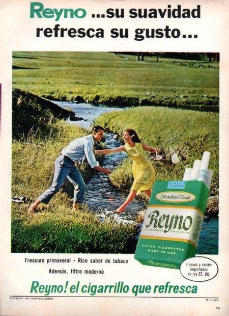 LAMINA V22130: Publicidad Reyno cigarrillos