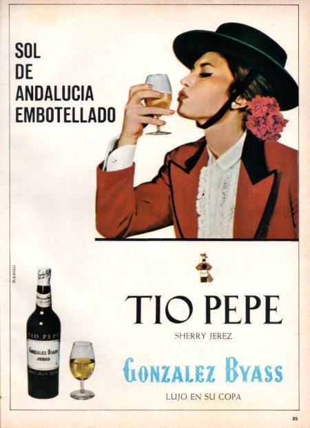 LAMINA V22114: Publicidiad Tio Pepe de Gonzalez Byass