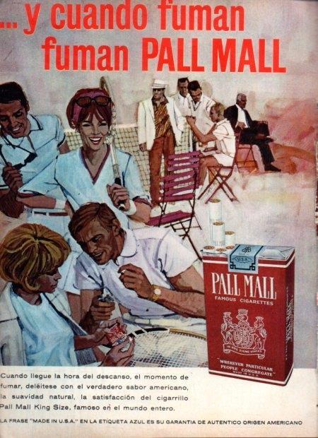 LAMINA V22128: Publicidad Pall Mall