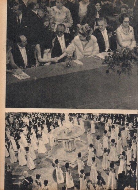 LAMINA V21760: Principes de Monaco en baile de debutantes en Sevill