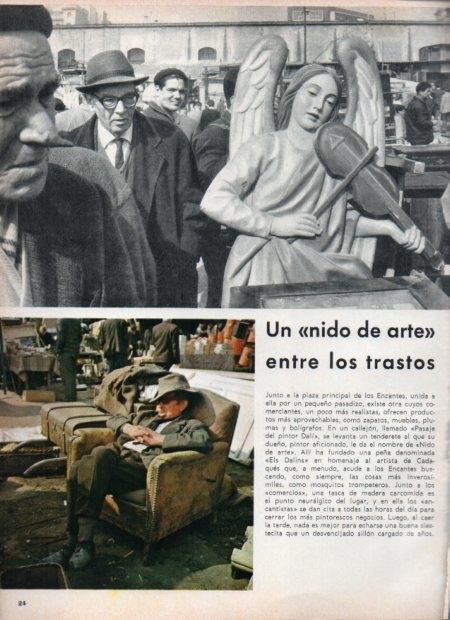 LAMINA V21755: Comercio de los Encantes de Barcelona
