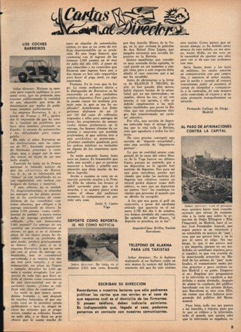 LAMINA V21750: Cartas al Director Blanco y Negro de 23 de abril de 1966