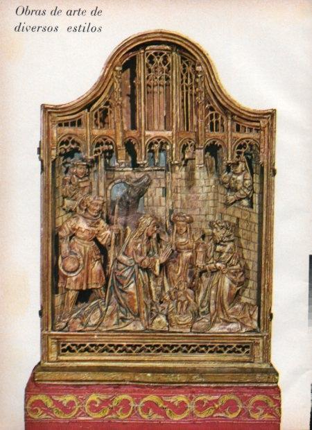 LAMINA V21774: Triptico de la colección del marques de Santo Domingo