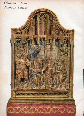LAMINA V21774: Triptico de la colección del marques de Santo Domingo