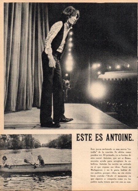 LAMINA V21795: Antoine cantante de Madagascar