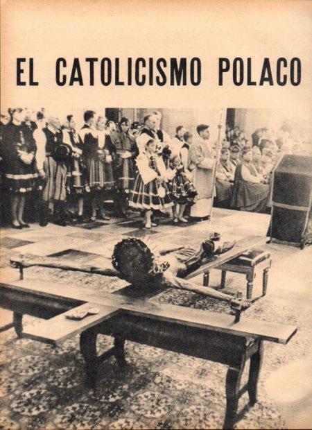 LAMINA V21792: Cristo crucificado en celebracion del milenario del cristianismo en Polonia