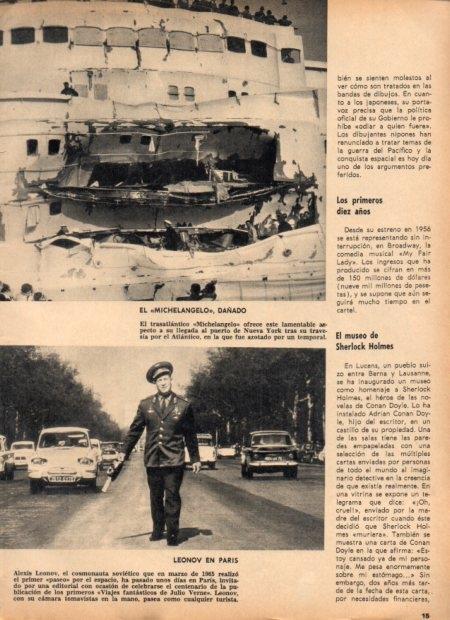 LAMINA V21788: Alexis Leonov en Paris