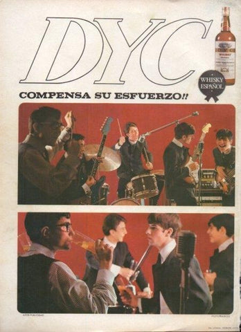 LAMINA V21782: Publicidad whisky Dyc
