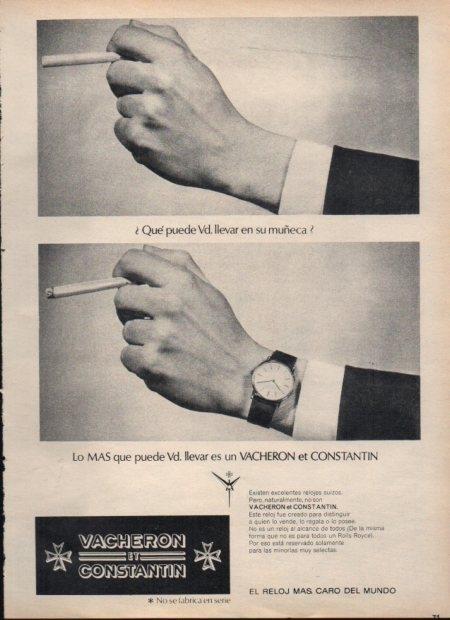 LAMINA V21694: Publicidad reloj Vacheron et Constantin