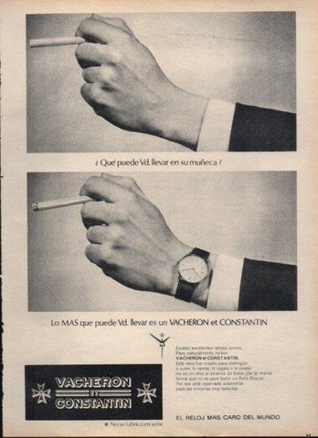 LAMINA V21694: Publicidad reloj Vacheron et Constantin