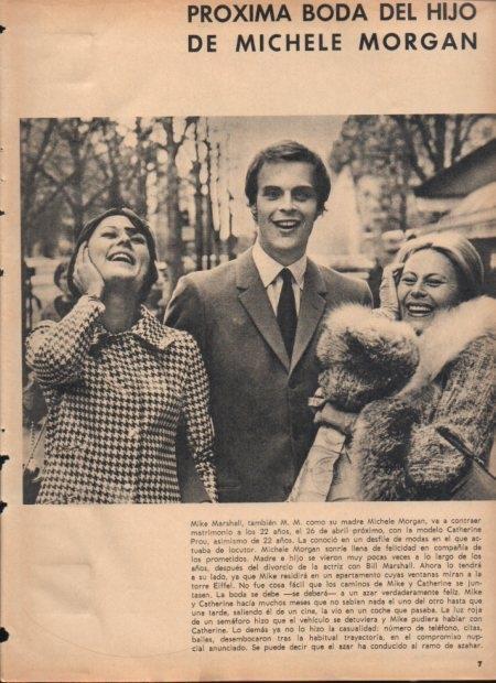 LAMINA V21679: Michele Morgan y Mike Morgan