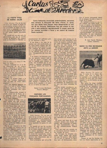 LAMINA V21677: Cartas al Director Blanco y Negro de 9 de abril de 1966