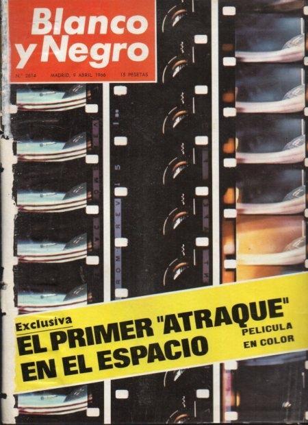 LAMINA V21676: Portada revista Blanco y Negro de 9 de abril de 1966