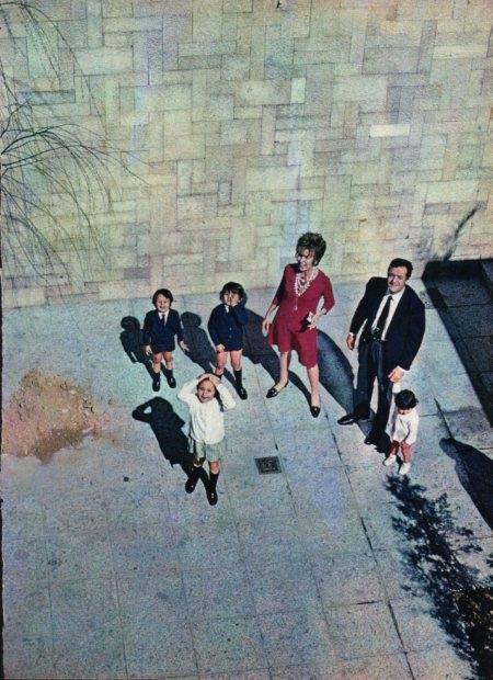 LAMINA V21739: Alberto Closas y su familia