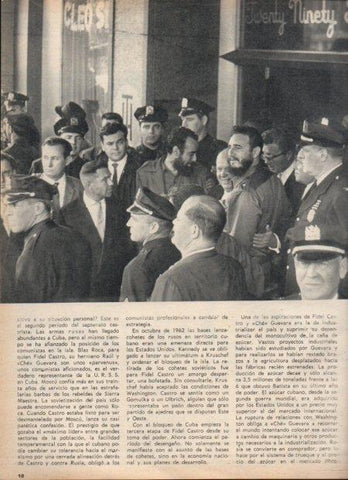 LAMINA V21717: Fidel Castro y Kruschef en Nueva York