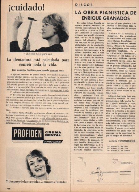 LAMINA V21711: Publicidad crema dental Profiden